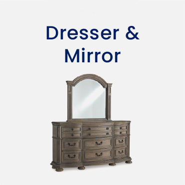 Bedroom > Dresser & Mirror