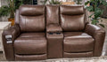 Gravier - Power Reclining Loveseat With Console / Adjustable Headrest - Cordova