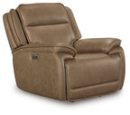 Glencroft - Power Recliner / Adjustable Headrest - Sahara
