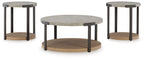 Darthurst - Occasional Table Set (Set of 3) - Light Brown