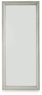Evesen - Floor Standing Mirror With Storage - Champagne