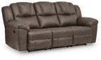 Lowilla - Reclining Sofa - Driftwood