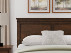 Danabrin - Full Panel Headboard - Brown