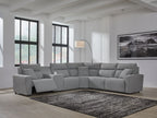 Modmax II - Reclining Sectional - Salt And Pepper