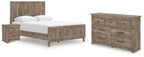 Rusticott - Panel Bedroom Set