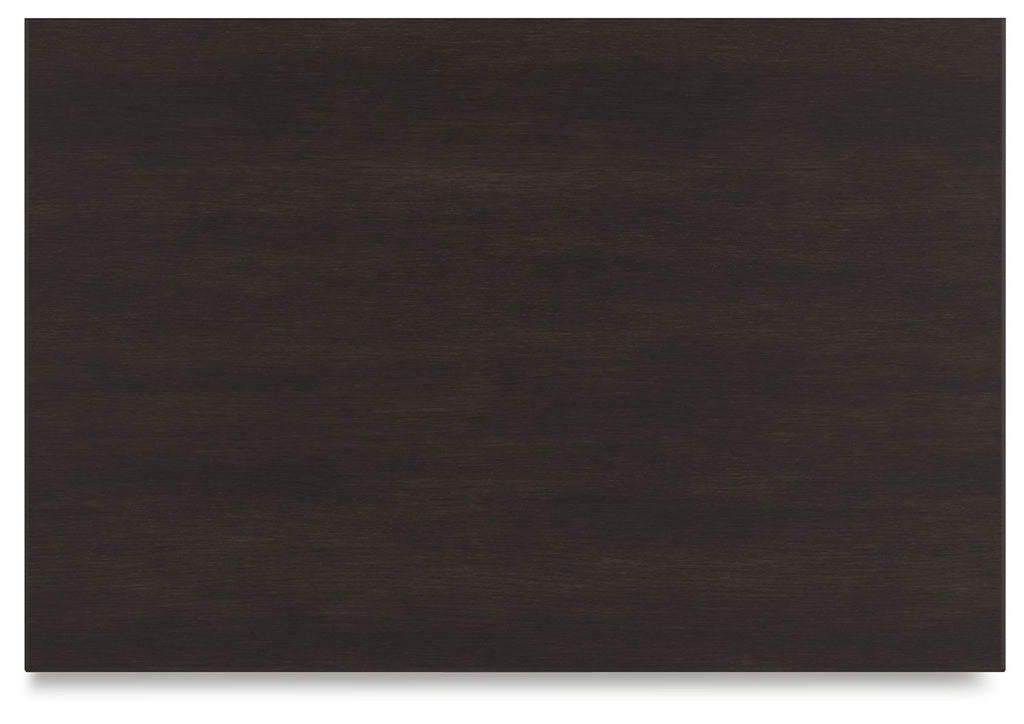 Covetown - Two Drawer Night Stand - Dark Brown