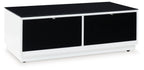 Gardoni - Rectangular Cocktail Table - White / Black
