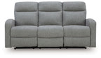 Gauntlet - Reclining Sofa - Sterling