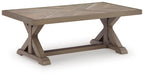 Laguna Heights - Rectangular Cocktail Table - Beige