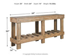 Susandeer - Console Sofa Table - Brown