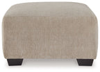Brogan Bay - Oversized Accent Ottoman - Cork