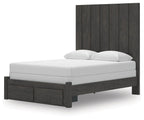 Fraluna - Panel Storage Bed