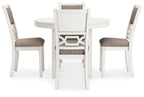 Erinberg - Dining Room Table Set (Set of 5) - Antique White