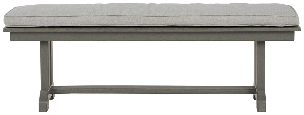 Visola - Bench with Cushion - Gray