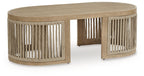 Serena Shores - Rectangular Cocktail Table - Beige