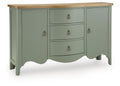Actonville - Accent Cabinet - Antique Green