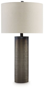 Dingerly - Glass Table Lamp - Brown