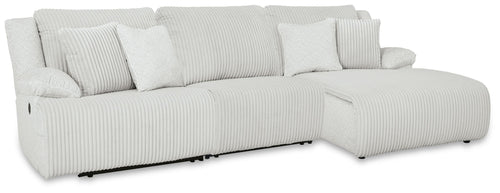 Top Tier - 3 Piece Reclining Sectional