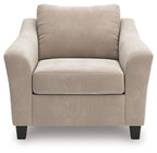 Willarae - Chair And A Half - Taupe