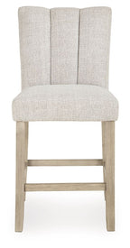 Larawyn - Upholstered Barstool (Set of 2) - Bisque
