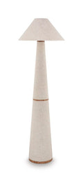 Dellridge - Metal Floor Lamp - Light Beige