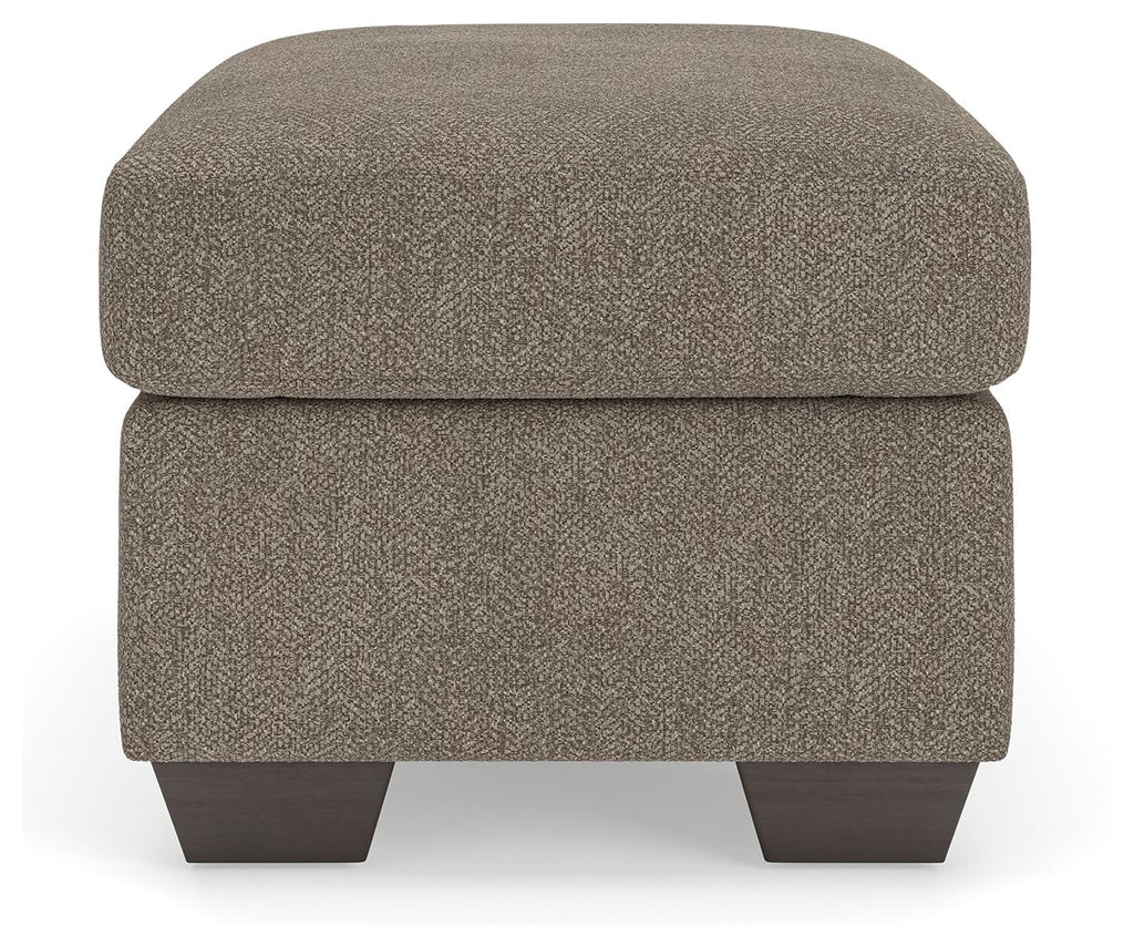 Triston-Peaks - Ottoman - Suede