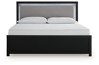 Maeling - Upholstered Panel Bed