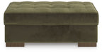 Caspian-Town - Oversized Accent Ottoman - Olive