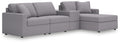 Modmax - L-Shaped Sectional - Granite