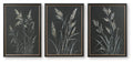 Janisburg - Wall Art Set (Set of 3) - Black / White / Brown
