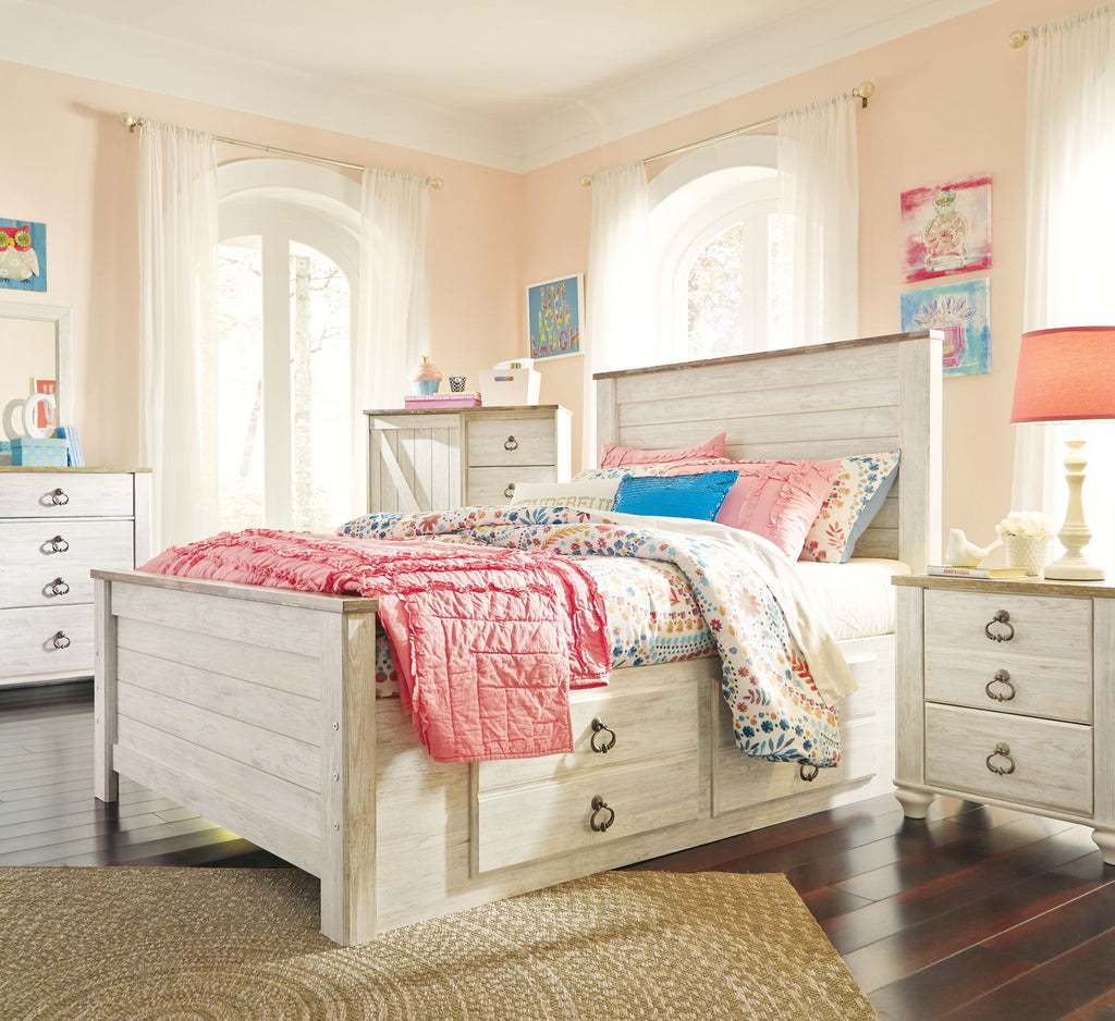 Willowton - Panel Bed