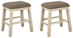 Bolanburg - Upholstered Stool (Set of 2) - Beige