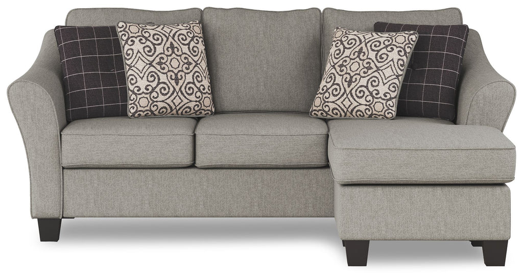 Kestrel - Queen Sofa Chaise Sleeper - Driftwood