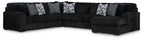 Midnight-Madness - 6 Piece Sectional