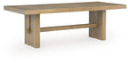 Lasinger - 5 Pc. - Dining Table And 4 Upholstered Side Chairs - Light Brown