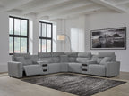 Modmax II - Reclining Sectional - Salt And Pepper