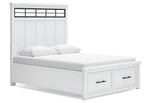 Ashbryn - Panel Storage Bed