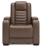 High Impact - Power Recliner / Adj Headrest - Tobacco