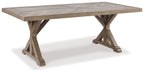 Beachcroft - Rect Dining Table W/Umb Opt