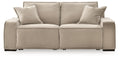 Carceri - 2-Piece Power Reclining Sectional Loveseat - Cashmere