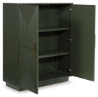 Geirwood - Accent Cabinet - Dark Green