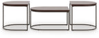 Vanmore - Occasional Table Set (Set of 3) - Dark Brown