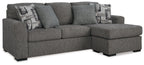 Gardiner - Sofa Chaise - Pewter