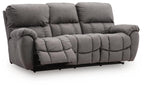 Bakerstein - Power Reclining Sofa With Adjustable Headrest - Galaxy