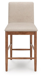 Isanti - Upholstered Barstool (Set of 2) - Light Brown