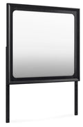 Londer - Bedroom Mirror - Black