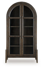 Benhall - Accent Cabinet - Dark Brown