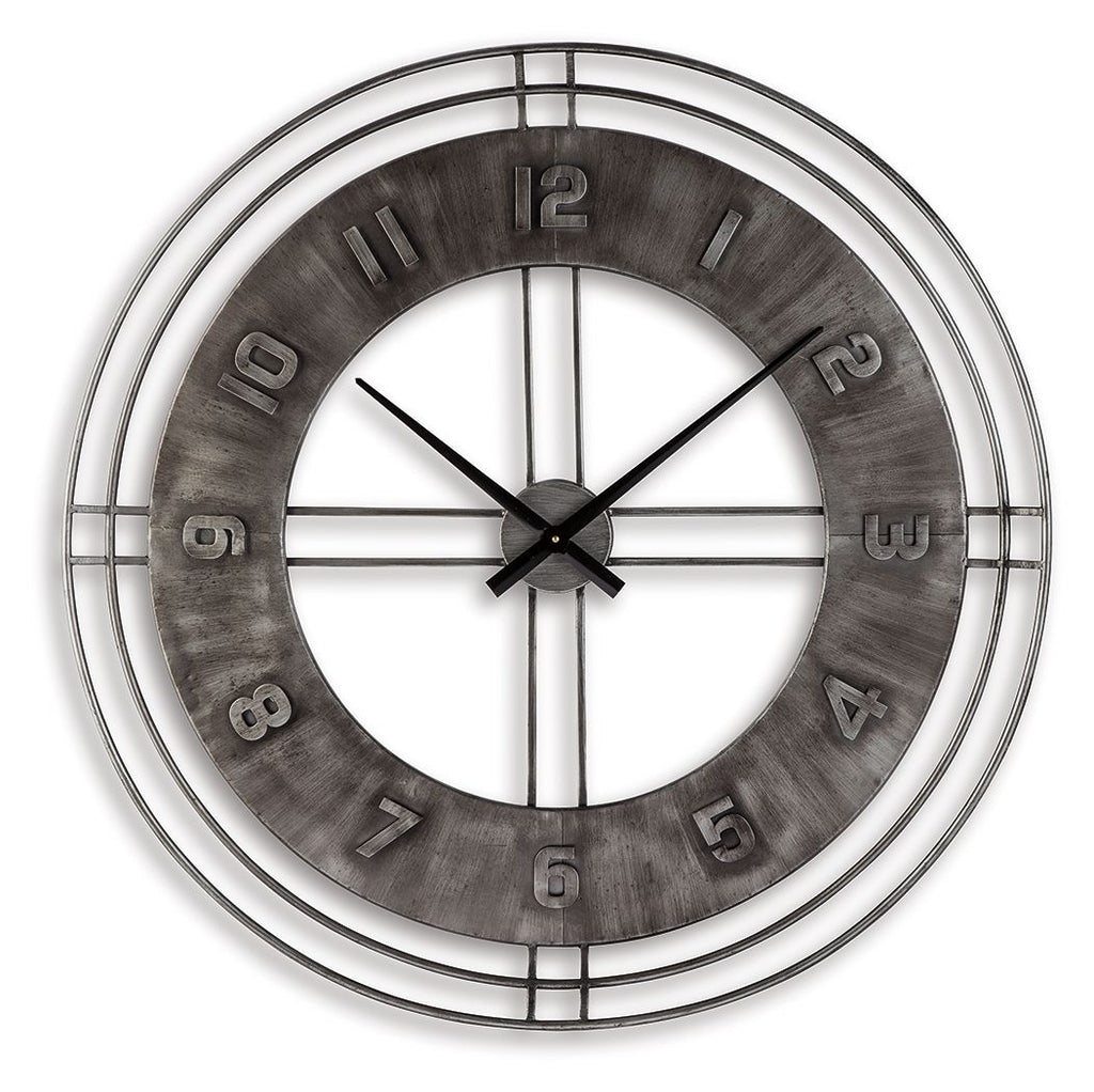 Ana Sofia - Wall Clock - Antique Gray