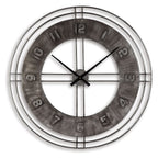 Ana Sofia - Wall Clock - Antique Gray