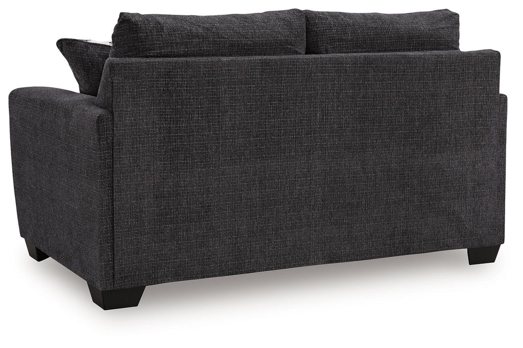 Loreo - Loveseat - Ebony